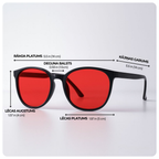 Unisex Zilās Gaismas Bloķējošās Datorbrilles