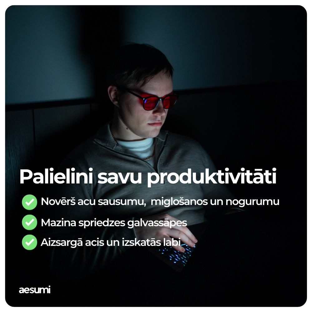 Unisex Zilās Gaismas Bloķējošās Datorbrilles